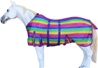 66" Horse Mesh Lightweight Breathable Summer Spring Sheet Bellyband 73437 - Image 11