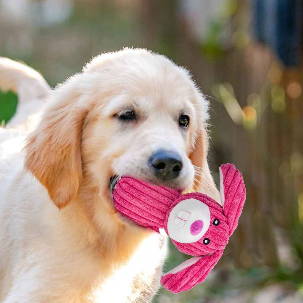 MRSOHRET imported USA premium plush dog toys for large and medium breeds