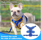 Heavy cat vest harness with four secure quick release buckles