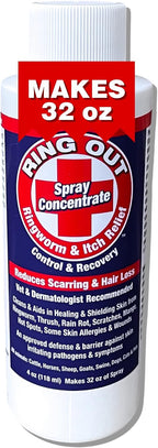 Ring Out 4 fluid ounce antifungal concentrate bottle front view