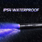Cosmoing tactical black light pocket clip attached to a shirt pocket for easy carry