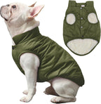 JoyDaog small dog winter coat side profile