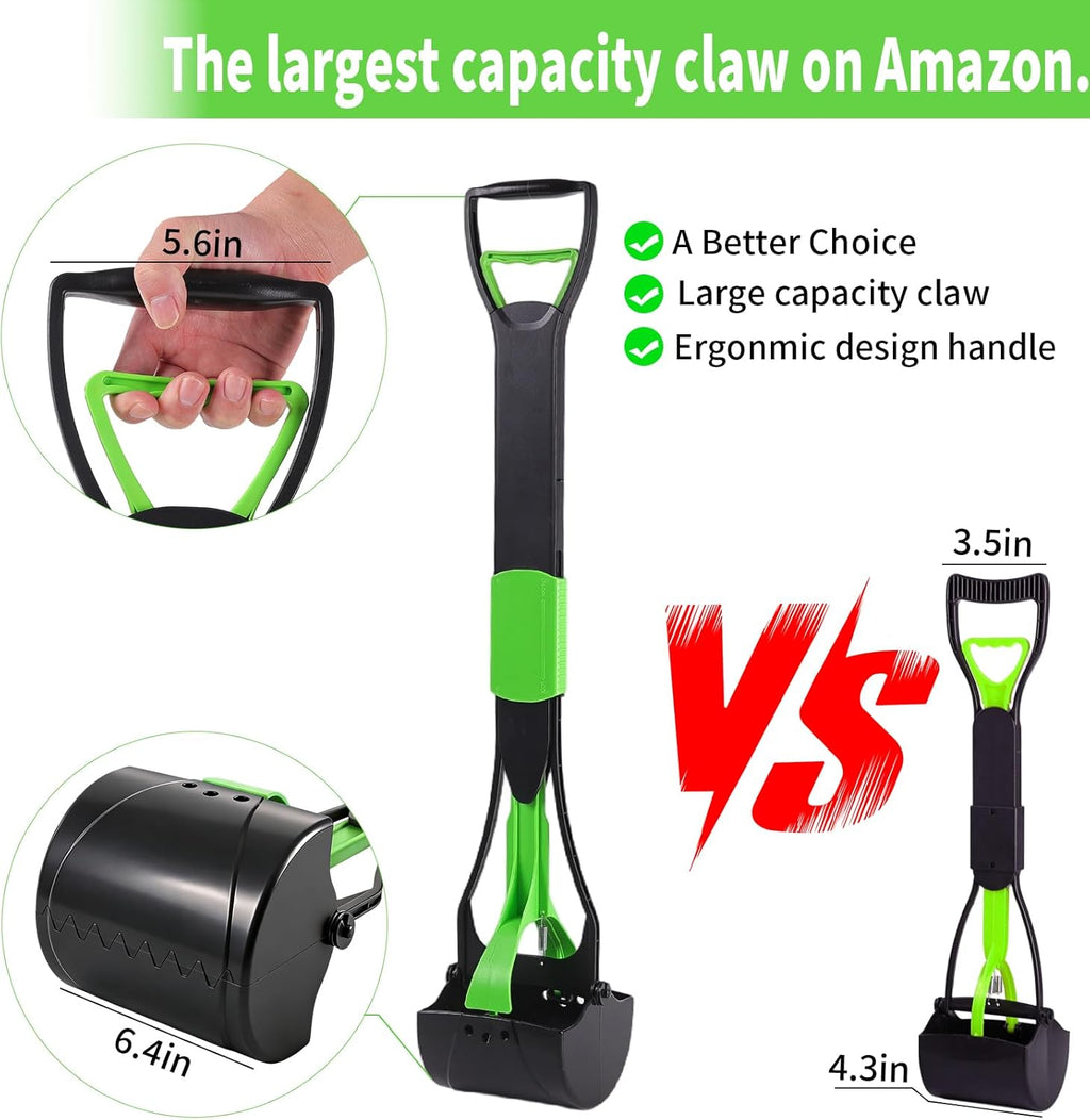ienjoyed heavy duty pet waste scooper claw mechanism demonstration