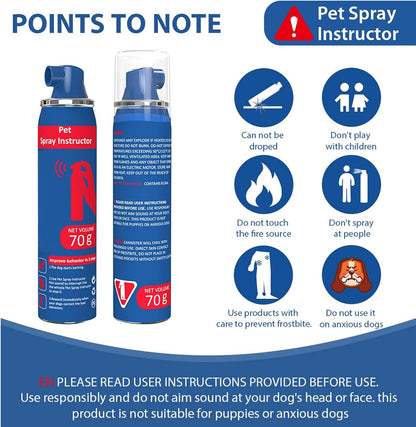 Authentic USA imported dog training spray 2 pack