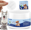 Havenfly dog ear and eye wipes 60 count front view of packaging.