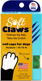 Soft Claws Nail Caps for Dogs with Non-Slip Design Made in USA - 40 Dog Nail Covers for Long-Lasting Protection of Floors and Furniture - Black, XX-Large - Image 14