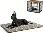 48" x 29"Washable Dog Bed Mat, Upgraded Non-Slip Durable Dog Bed, Soft and Comfortable, Machine Washable Luxury Kennel Pad, Design Kennel Beds Mats for Medium Large Sized Pets - Image 12