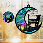 Custom Cat Memorial Suncatcher, Personalized with Name and Breed, Loss of Pet Sympathy Gift for Cat Lovers, Stained Glass Look Acrylic Ornament - Image 10