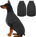 IECOii extra large dog sweater front view on a Labrador
