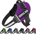 JSXD Dog Harness,No-Pull Service Dog Harness with Handle Adjustable Outdoor Pet Dog Vest 3M Reflective Nylon Material Vest for Breeds,Easy Control for Small Medium Large Dogs - Image 13