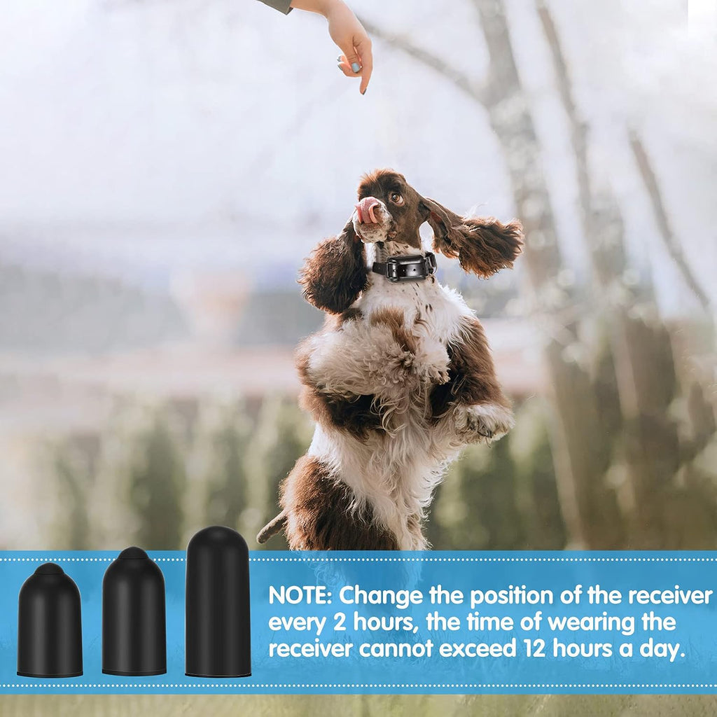 Weewooday training collar replacement parts assortment close up shot