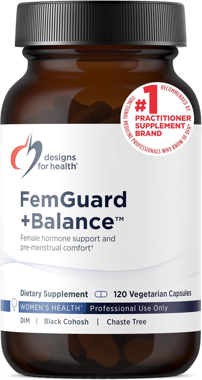 Designs for Health FemGuard Plus Hormone Balance bottle front view
