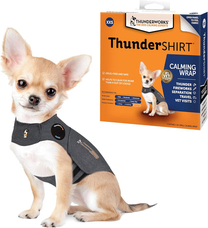 ThunderShirt for Dogs, Large, Heather Gray Classic - Dog Anxiety Relief Calming Vest - Image 10