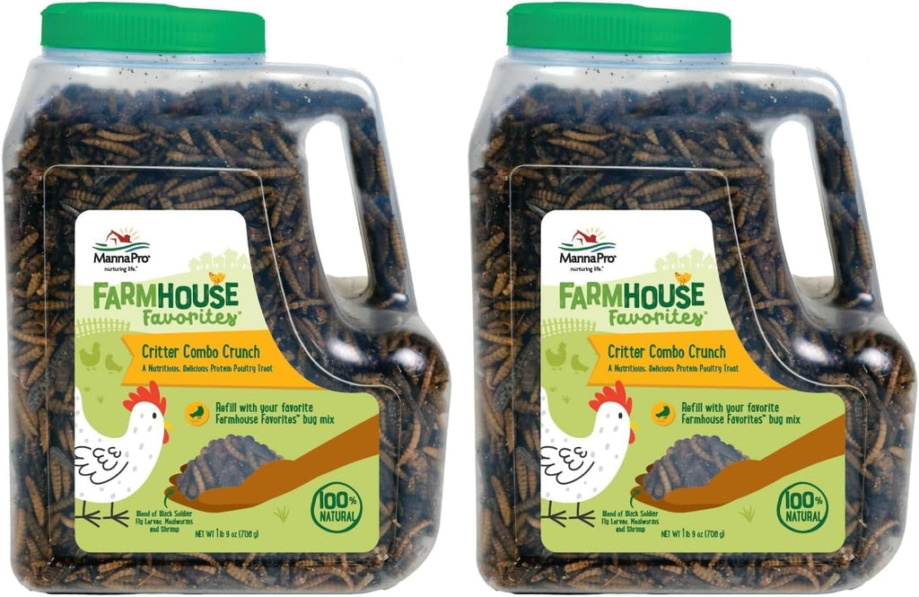 Manna Pro Farmhouse Favorites Beetle Bliss Poultry Treat, 25 oz - Image 10