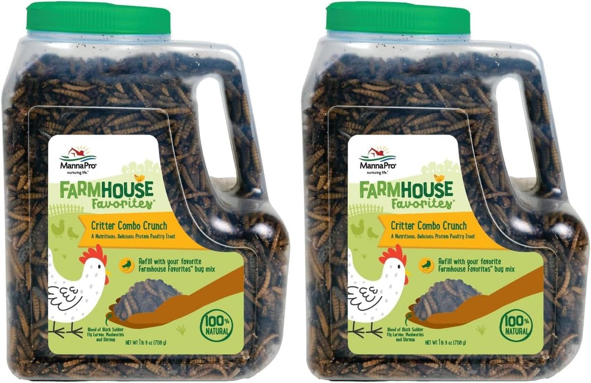 Manna Pro Farmhouse Favorites Beetle Bliss Poultry Treat, 25 oz - Image 10