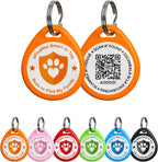 ILFINDYOU soundless pet identity accessory emphasizing the light weight suitable for small cats.