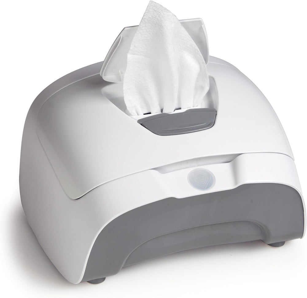 Prince Lionheart Pop Wipes Warmer Grey front view