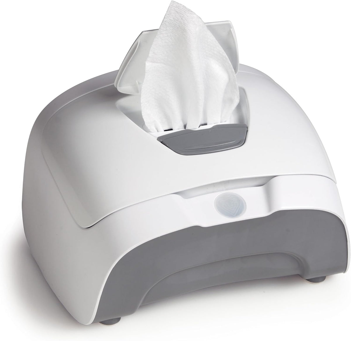 Prince Lionheart Pop Wipes Warmer Grey front view