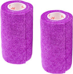 24 Pack Premium Vet Wrap - Self Adhesive Bandage Wrap & Athletic Tape - 4" x 5 Yards Elastic & Self-Sticking Cohesive Bandage for Pets, Sports, Wrists & Ankles - Assorted by Prairie Horse Supply - Image 9