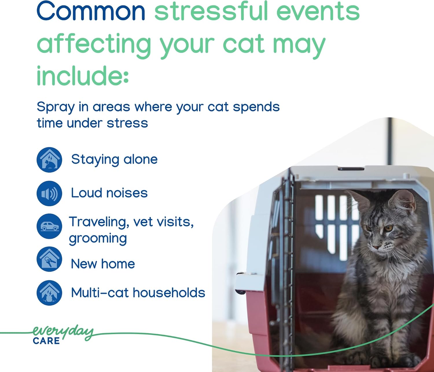 Virbac Zenifel fast acting cat carrier spray for vet visits