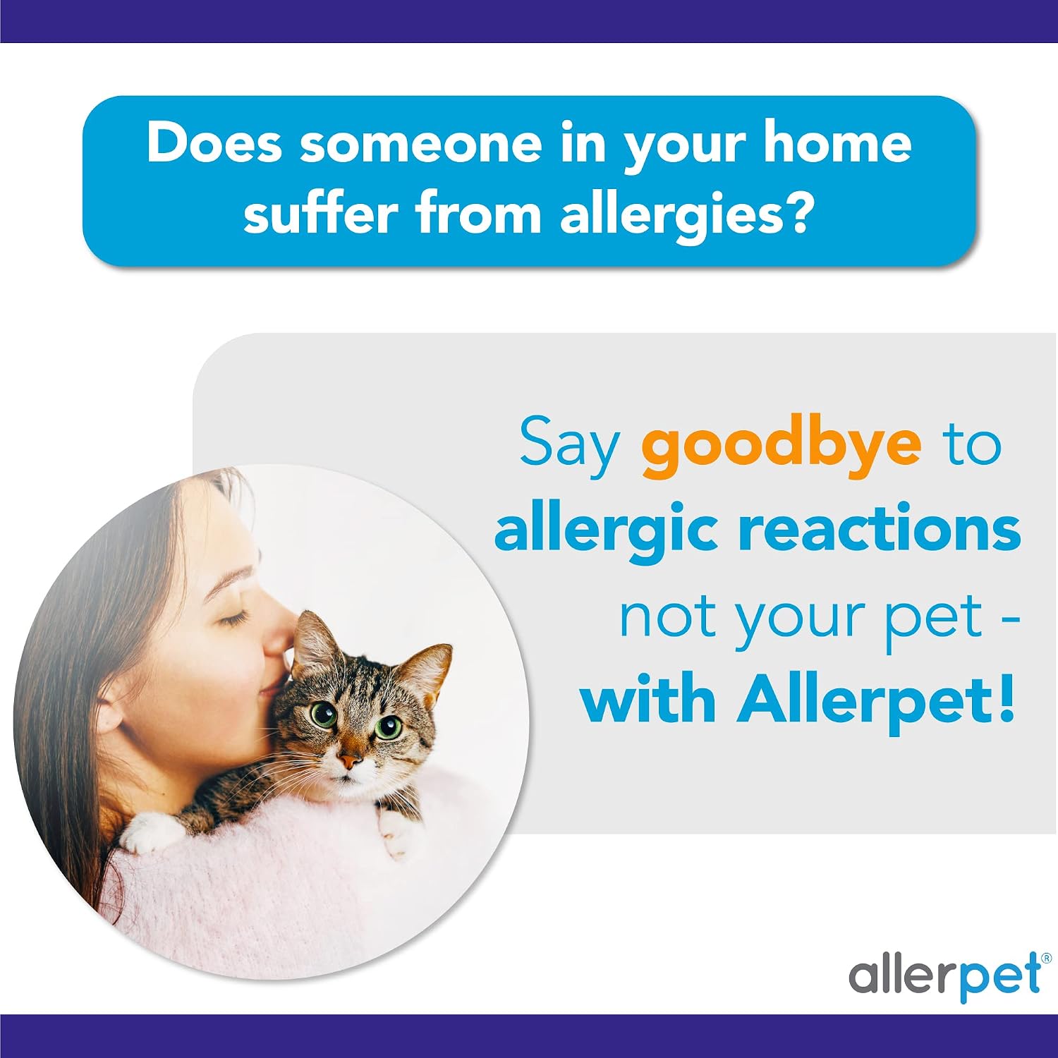 Premium pet allergy treatment solution showcasing the complete package kit