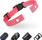 Collar Replacement Strap, Reflective Replacement Nylon Collar Strap Dog GPS Training Bark Receiver Collars, Durable Adjustable E Collar Straps for Small Medium Large Dogs, Black - Image 9
