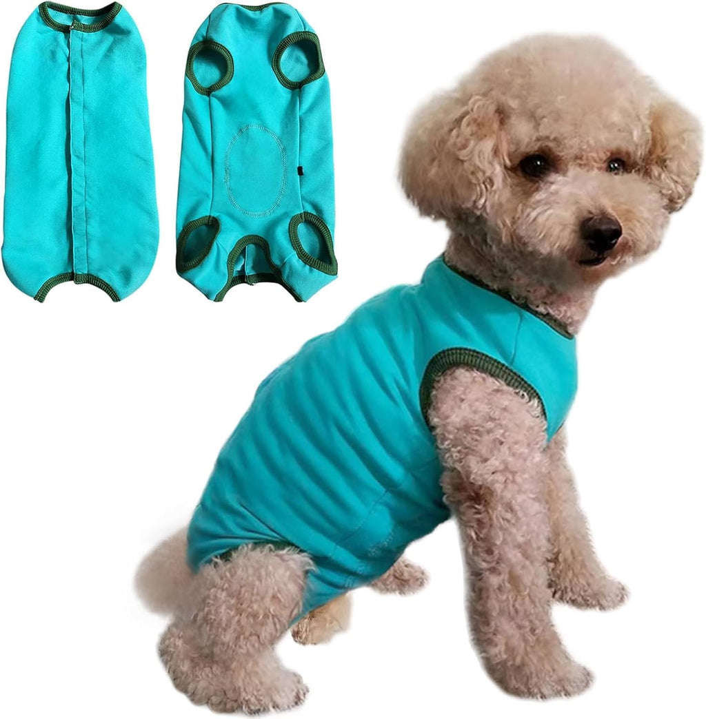 Dog's Recovery Suit Post Surgery Shirt for Puppy, Small Dog Surgical Recovery Suit for Female Male Dogs, Dog Onesie Protect Surgical Wound(Pink White Stripe-m) - Image 9