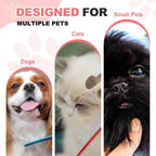 Side profile of Petaxcell lightweight detangling comb for pets