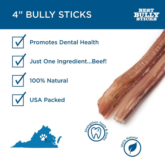 Natural grass fed beef chew sticks for small breed dogs