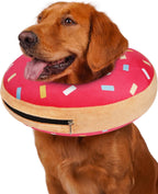 Inflatable Dog Pillow Cone Collar After Surgery, Donut Soft Neck Cone for Pug Dachshund Medium Dogs, etc, Recovery E Collar to Stop Licking Pink - Image 10