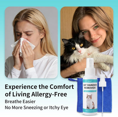 Natural ingredients list featuring oat beta glucan and chamomile extract for pet skincare