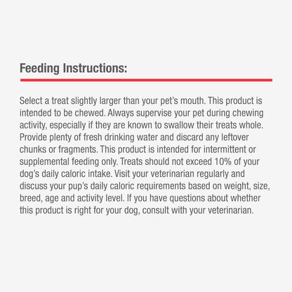 Small breed dog chew sticks with real chicken and vegetables