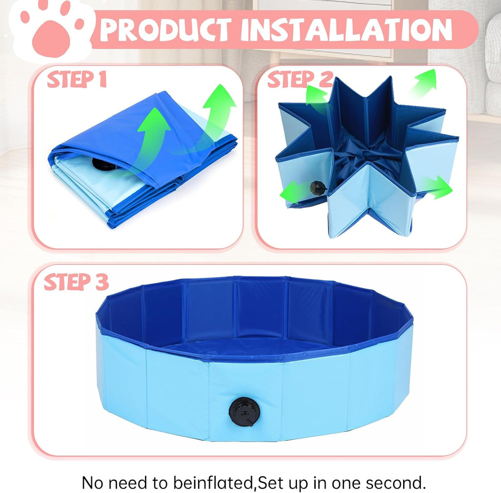 OIEKUN sanitary kitten whelping box with secure eight inch height.