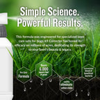 Side view of Turf Titan K9 Correcter container with sprayer