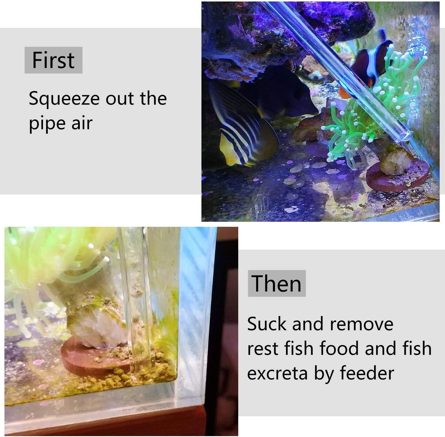 Aquarium Choice long syringe tube pack of three for marine aquarium maintenance.