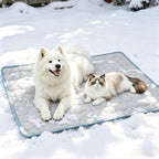 Somoya portable cooling mat folded for travel convenience