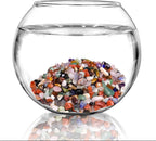 Reshamm colorful polished pebbles front view for decoration