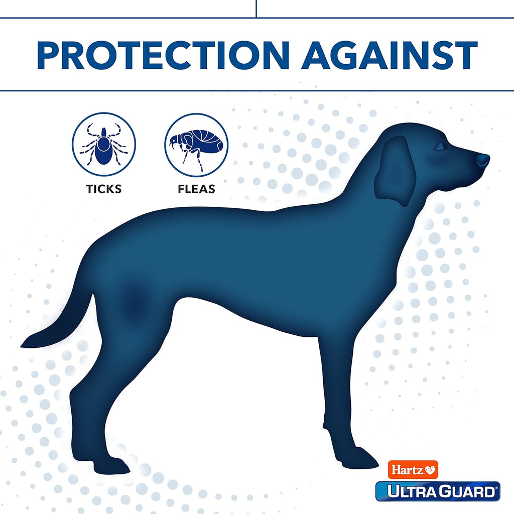 Hartz flea and tick collar packaging details