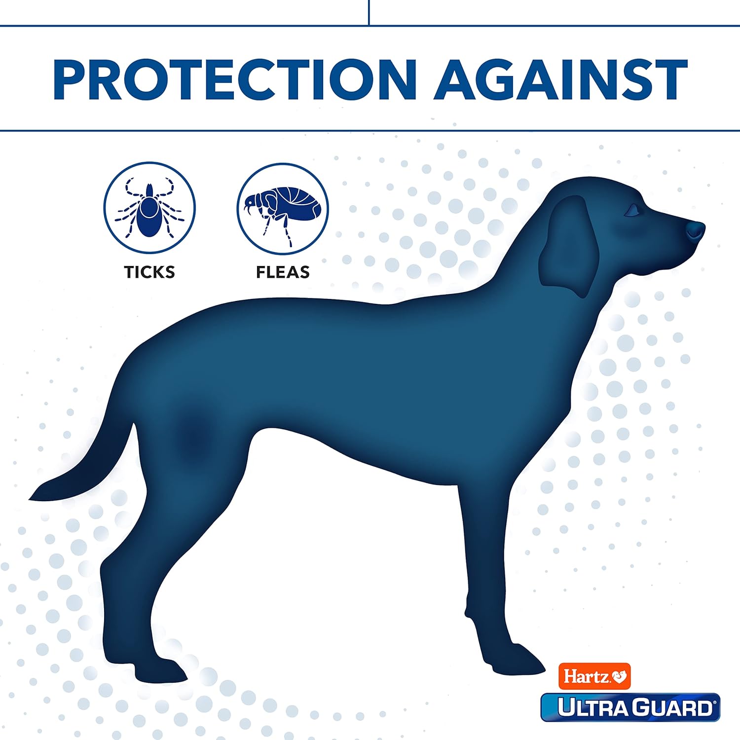 Hartz flea and tick collar packaging details