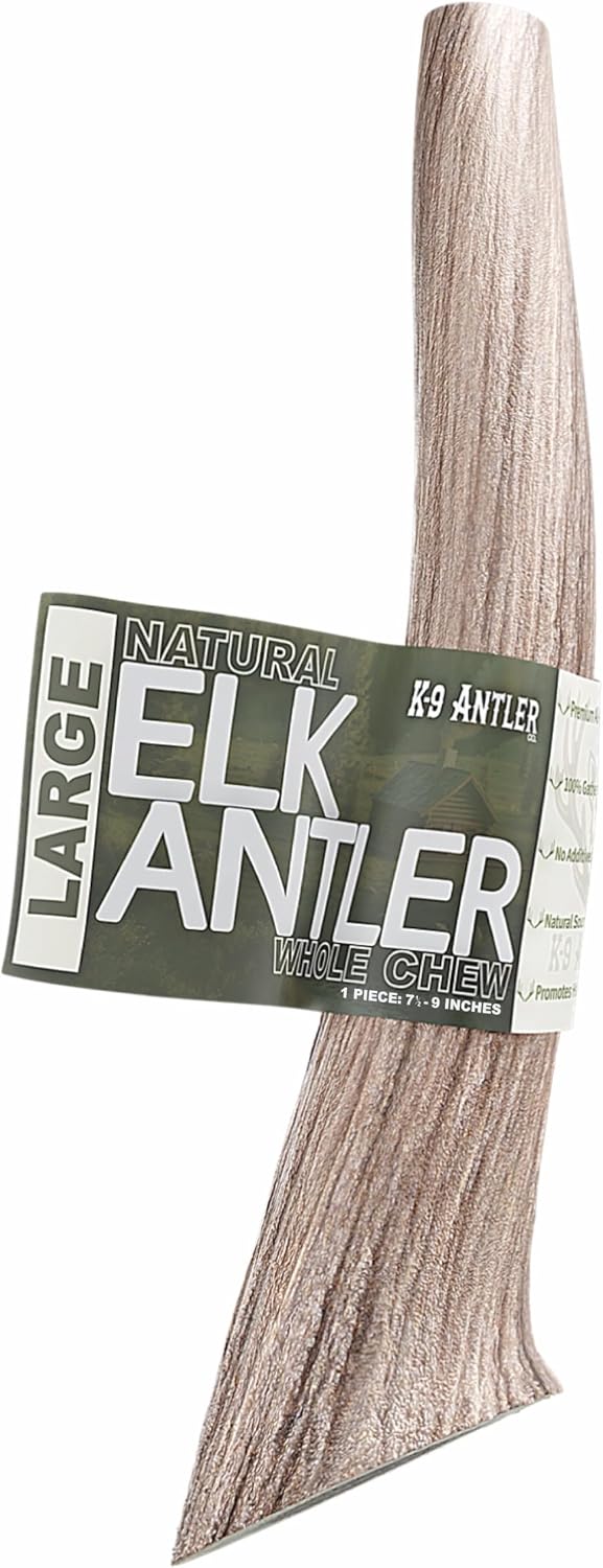 Elk Antlers for Dogs - Medium Split (6-7.5 Inch), Irresistible Chew, USA Sourced, Naturally Shed & Ethically Harvested - Image 11