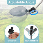 Compact pet pee catcher collapsed to fourteen point six inches for easy storage and travel