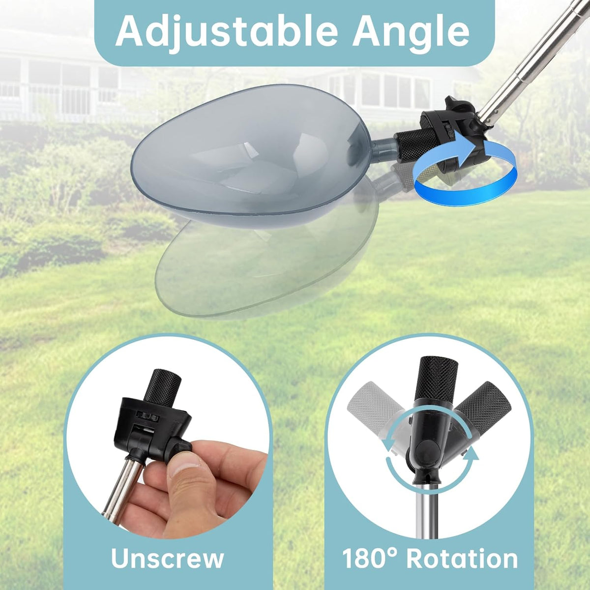 Compact pet pee catcher collapsed to fourteen point six inches for easy storage and travel
