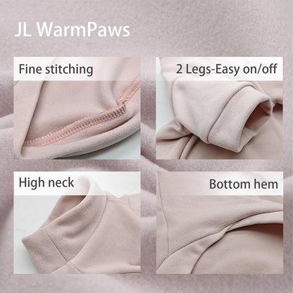 Side profile of hairless cat in warm fleece jumper