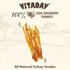 Back of Vitaday Turkey Tendon packaging showing ingredients