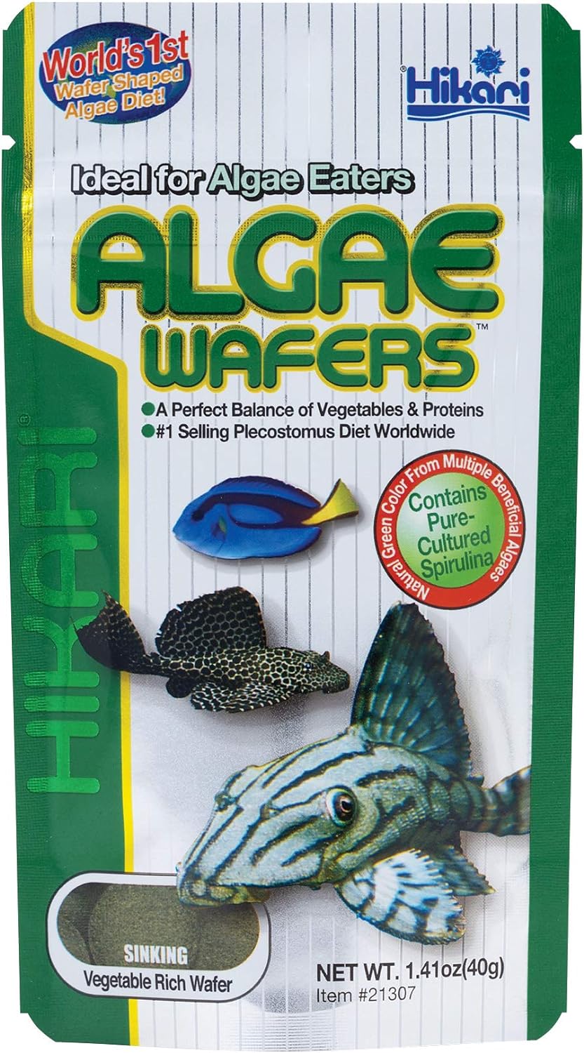 Hikari Tropical Algae Wafers 40 Grams front packaging view