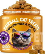 Multivitamin Cat Treats Vitamins for Indoor Cats Skin & Coat Digestion Immunity Mobility Heart & Brain Support Supplements for Overall Cat Health with Vitamins A B C D E and Biotin 100 Yummy Chews - Image 10