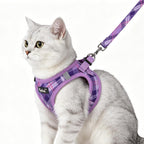 PUPTECK Cat Harness and Leash Set for Small Medium Cats, No Pull Step-in Soft Mesh Puppy Cat Vest Harnesses Reflective at Night, Green, S - Image 9
