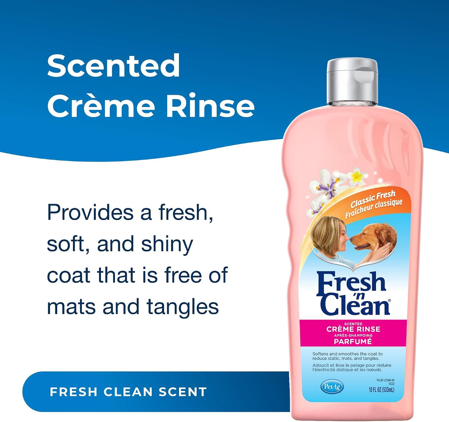 PetAg Fresh 'N Clean conditioner bottle 18 fluid ounce