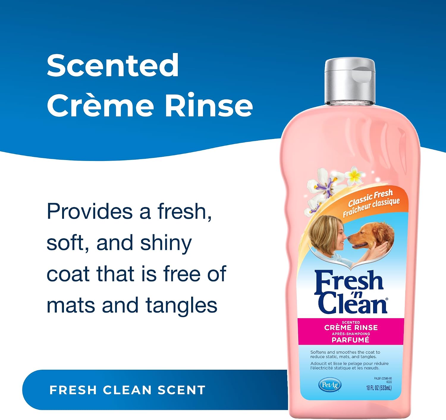PetAg Fresh 'N Clean conditioner bottle 18 fluid ounce