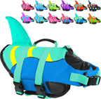Fragralley Dog Life Jacket Shark, Dog Life Vest Adjustable Ripstop, Dog Swimming Safety Vest with Superior Buoyancy & Rescue Handle for Small Medium Large Dogs, Swim, Pool, Beach, Boating - Image 13